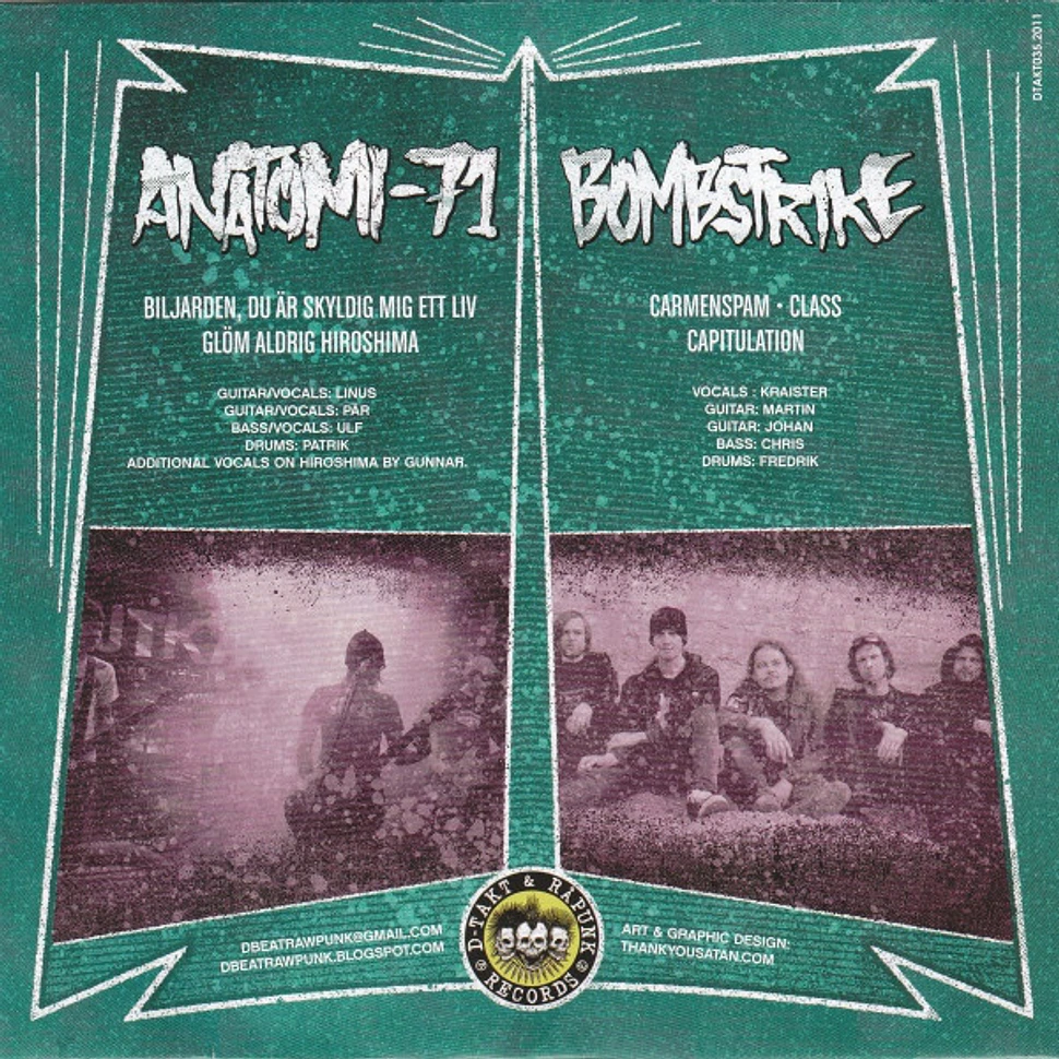 Anatomi-71 / Bombstrike - Anatomi-71 / Bombstrike