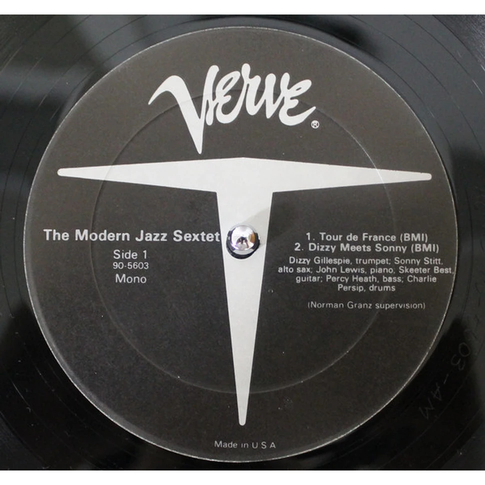 The Modern Jazz Sextet Featuring Dizzy Gillespie, Sonny Stitt, John Lewis , Skeeter Best, Percy Heath & Charlie Persip - The Modern Jazz Sextet