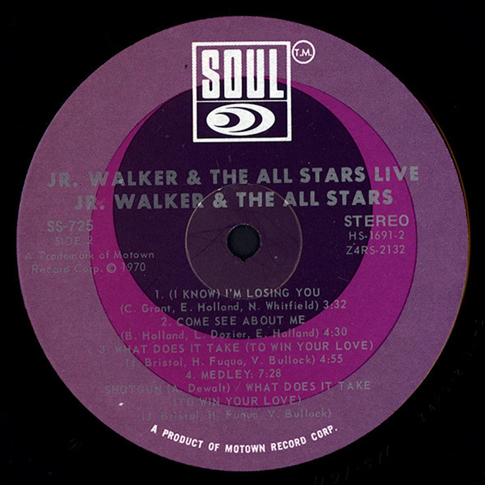 Junior Walker & The All Stars - Live