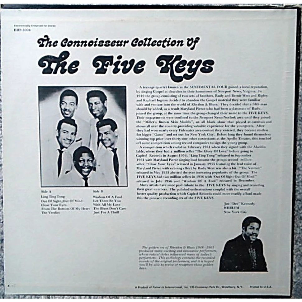 The Five Keys - The Connoisseur Collection Of The Five Keys