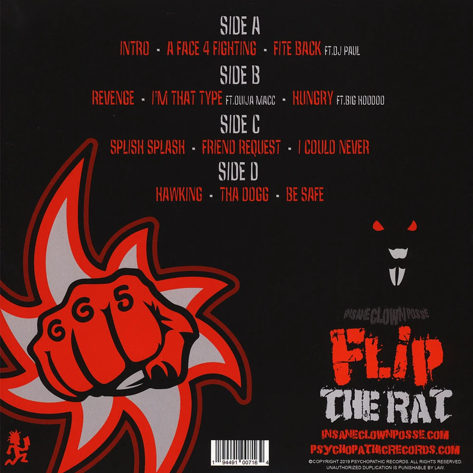 Insane Clown Posse - Flip The Rat Black Friday Record Store Day 2019 Edition