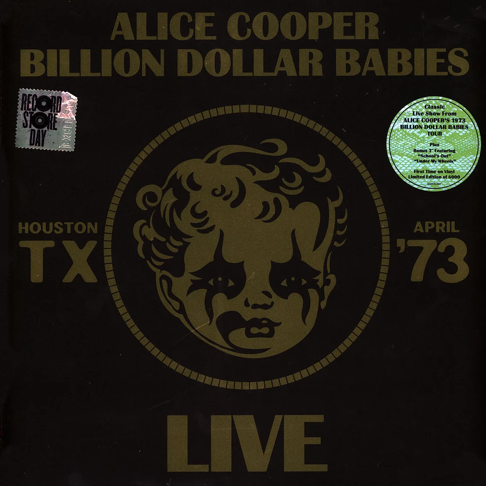 Alice Cooper - Billion Dollar Babies (Live) Black Friday Record Store Day 2019 Edition