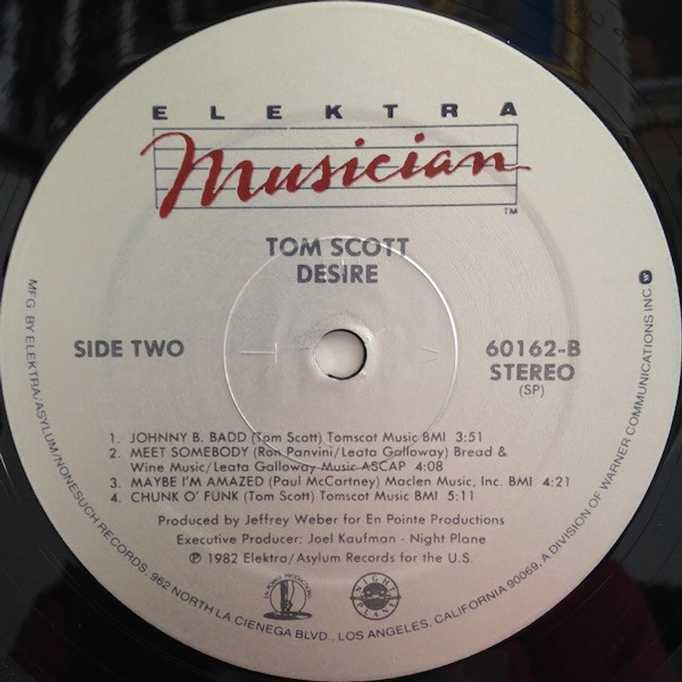 Tom Scott - Desire