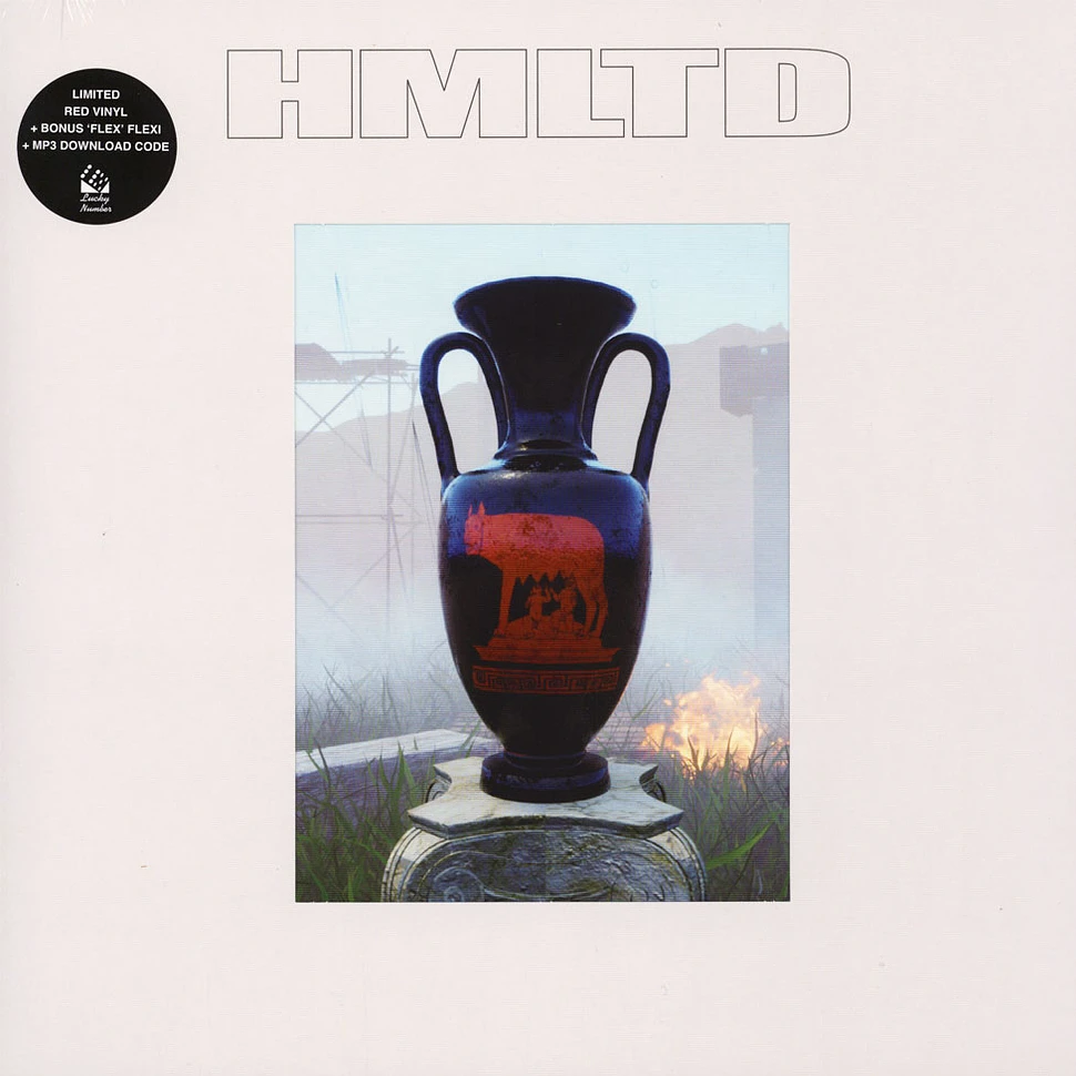 HMLTD - West Of Eden Red Vinyl Edition