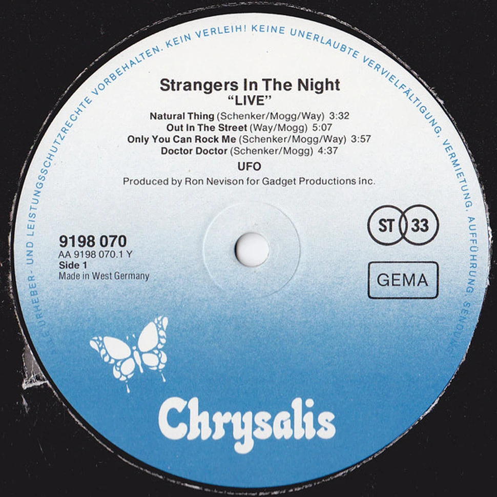 Ufo - Strangers In The Night