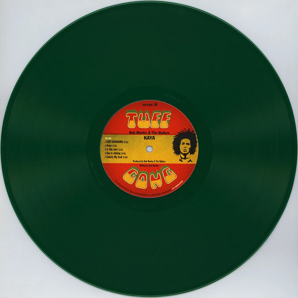 Bob Marley & The Wailers - Kaya 40 Limited Green Vinyl Edition