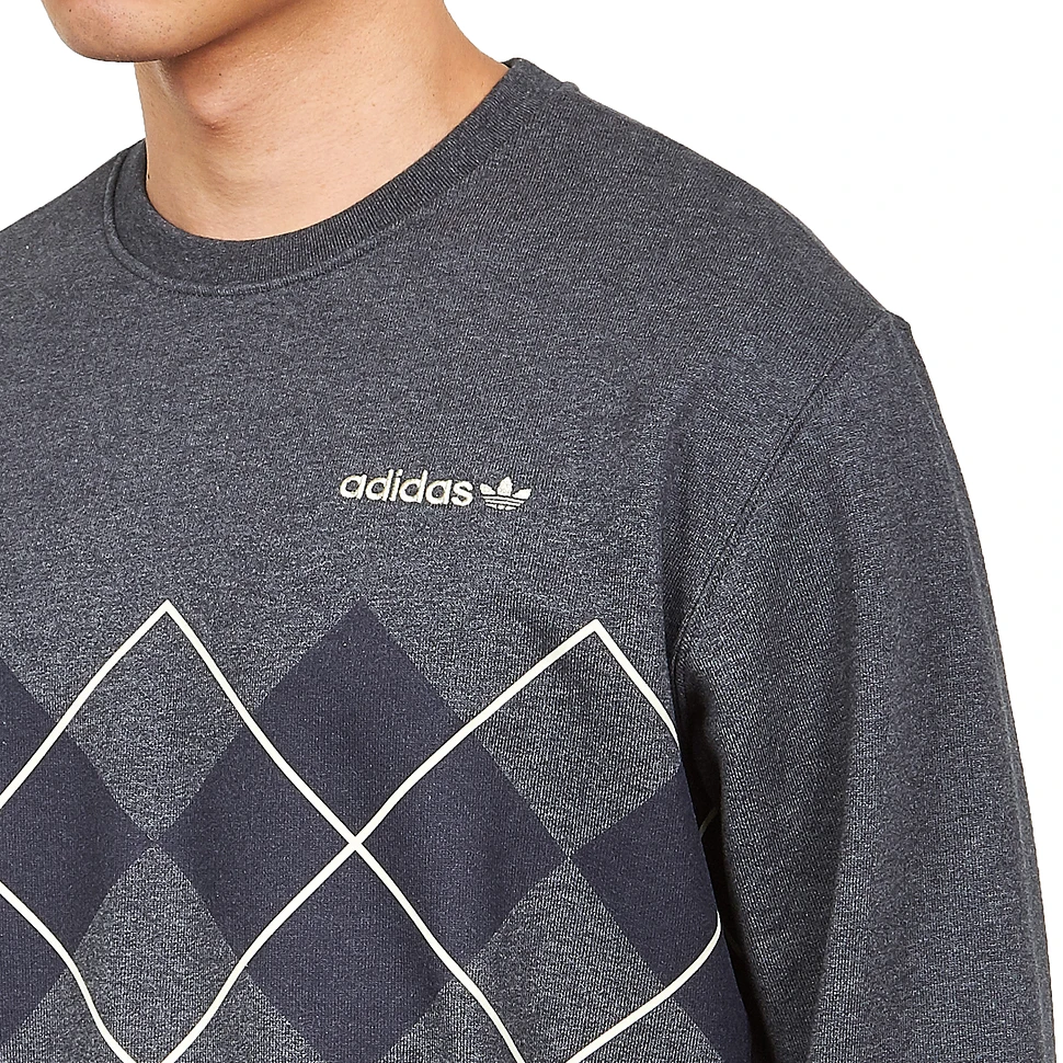 adidas - Argyle Crewneck Sweater
