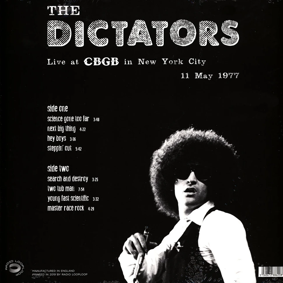 Dictators - Live At Cbgb Nyc 1977