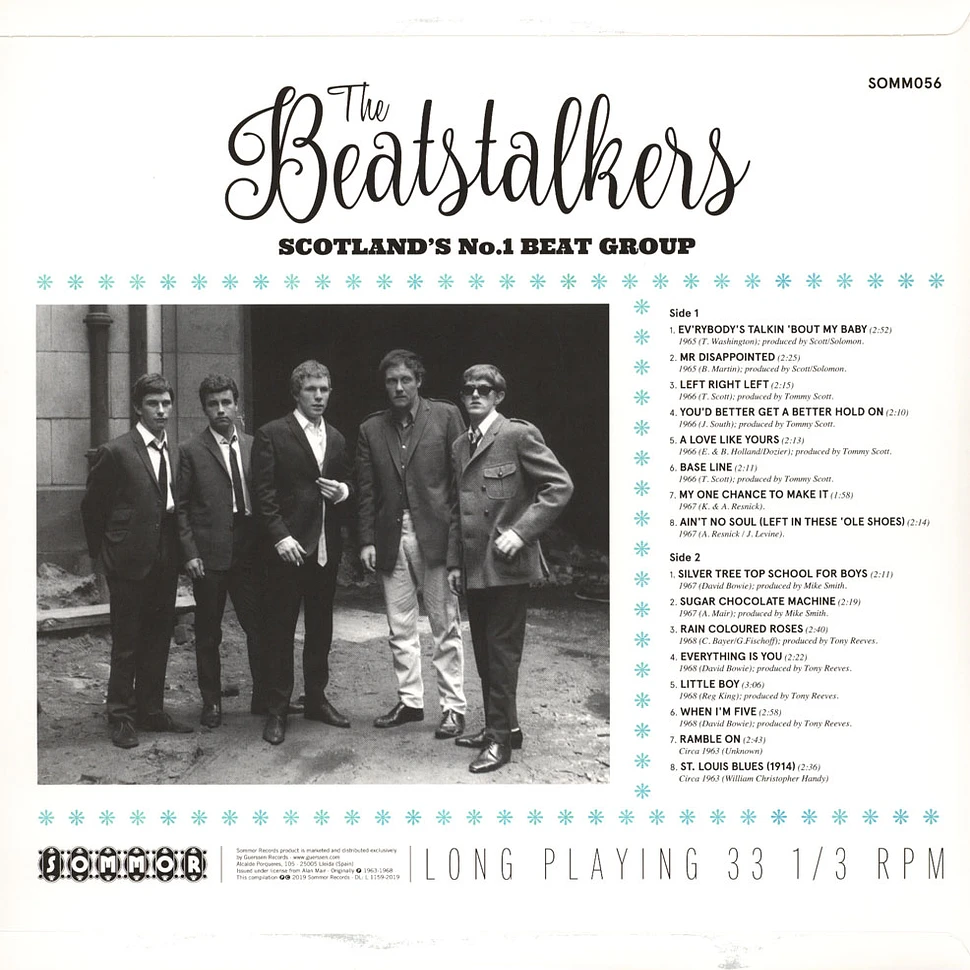 The Beatstalkers - Scotland's No. 1 Beat Grou