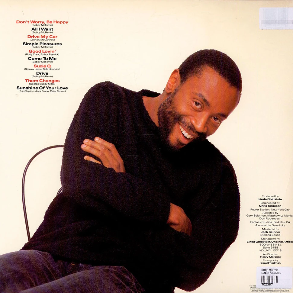 Bobby McFerrin - Simple Pleasures