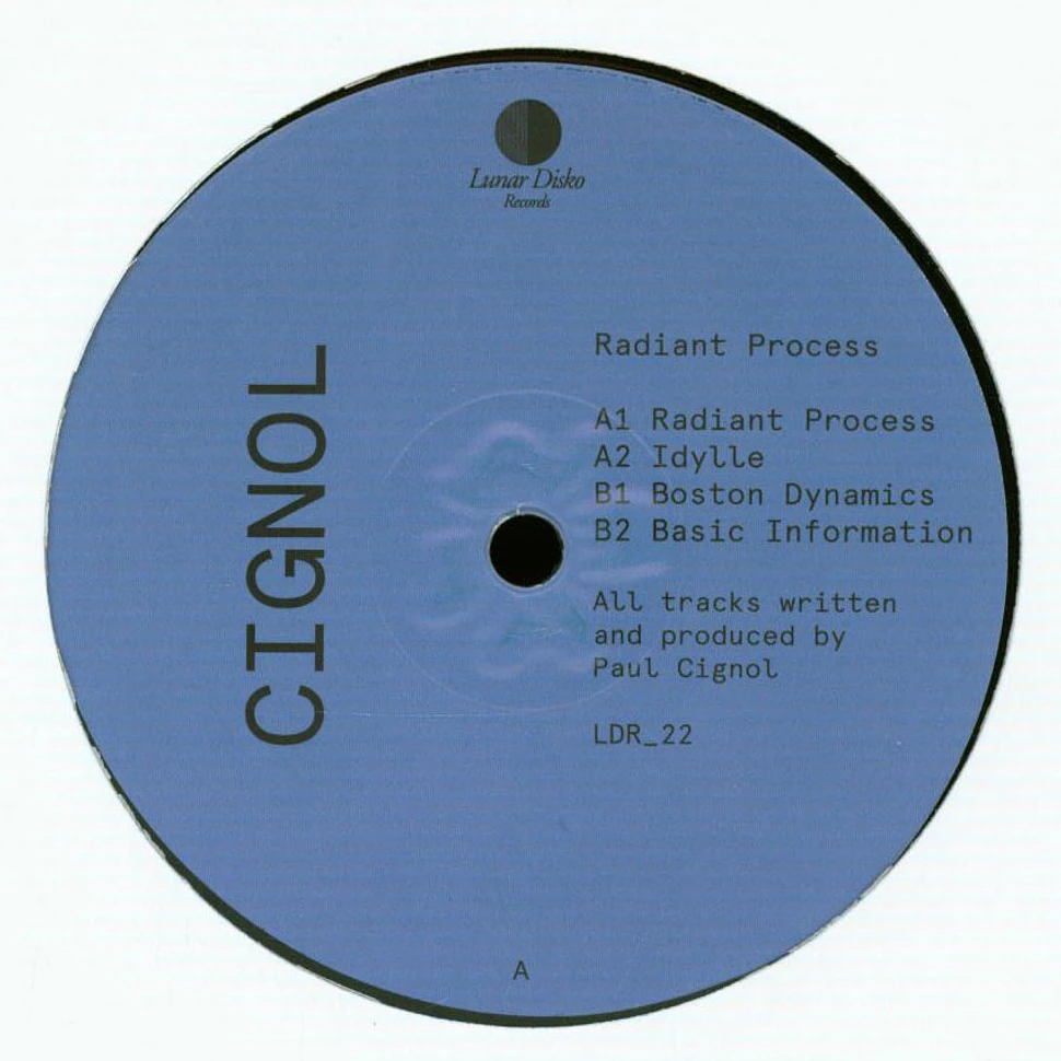 Cignol - Radiant Process EP