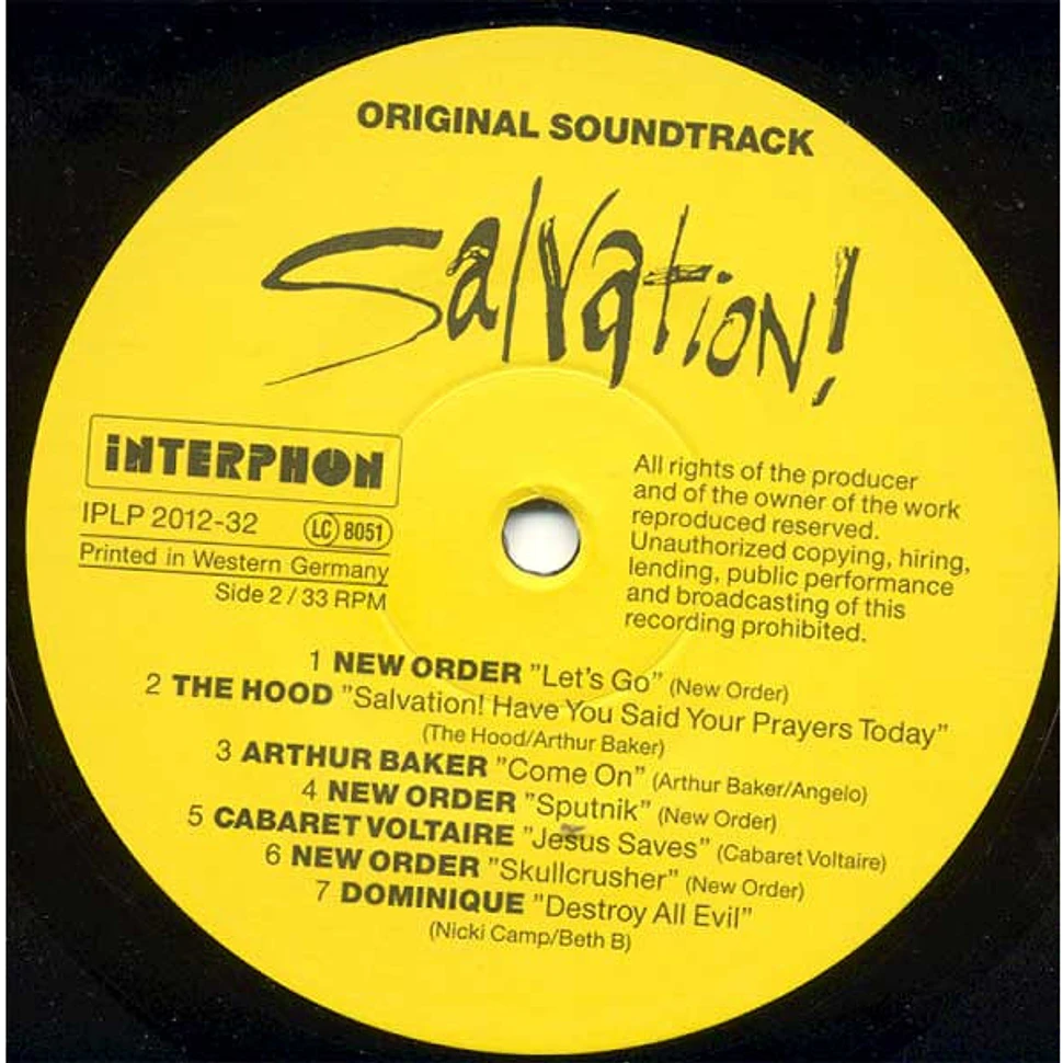 V.A. - Salvation! (Original Soundtrack)