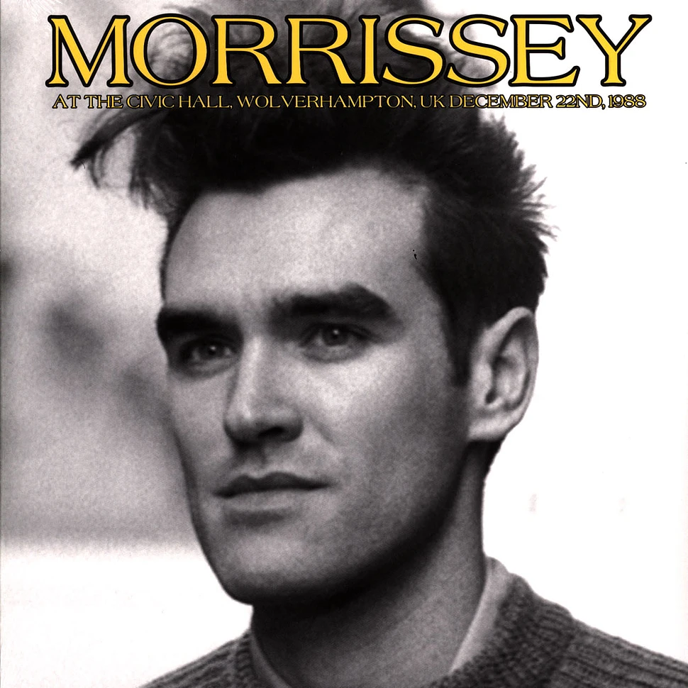 Morrissey - At The Civic Hall Wolverhampton 1988