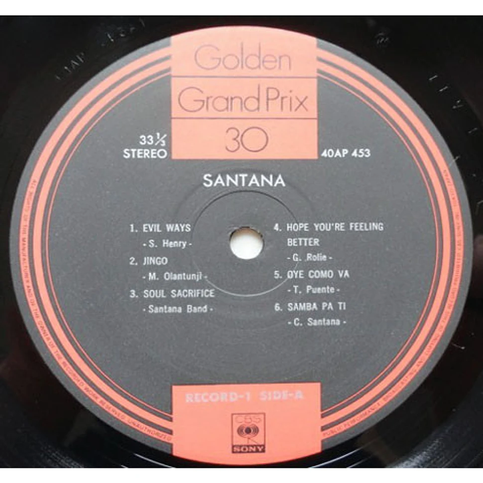 Santana - Golden Grand Prix 30