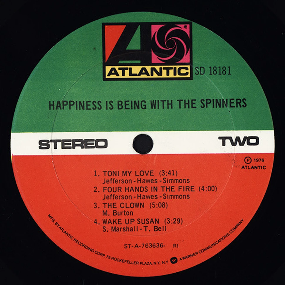 Spinners - Happiness Is Being With The Spinners