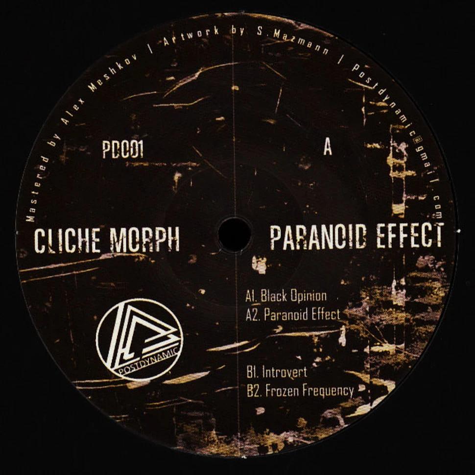 Cliche Morph - Paranoid Effect