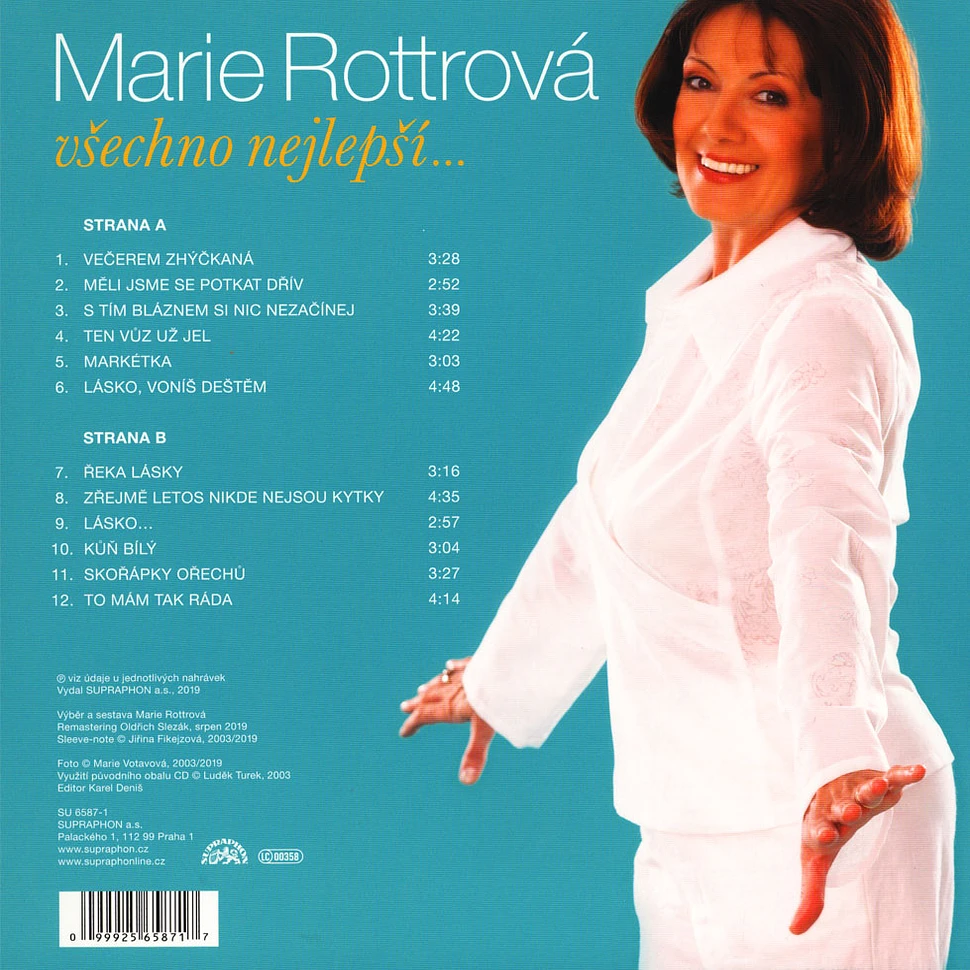 Marie Rottrova - Vsechno Nejlepsi...