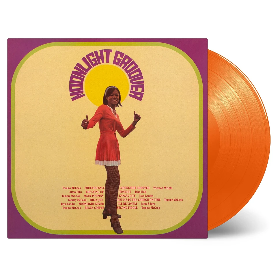 Vinyl　Limited　Reissue　LP　Numbered　Orange　1970　Vinyl　Groover　EU　HHV　Moonlight　Edition