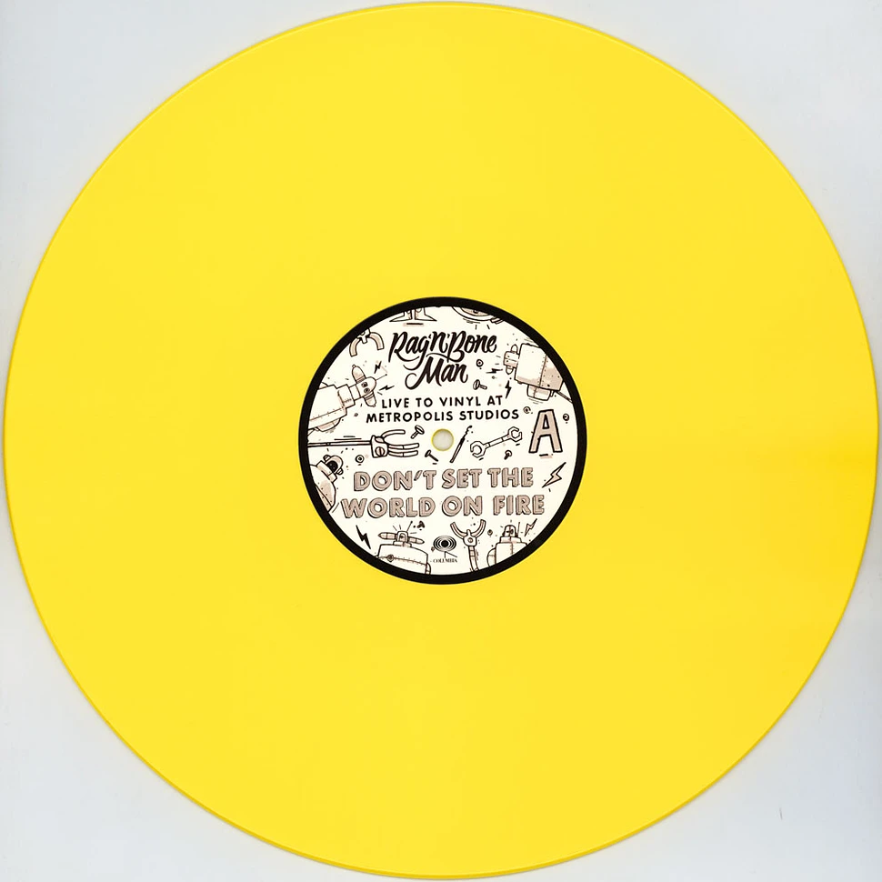 Rag N Bone Man - Don't Set The World On Fire Yellow Vinyl Edition