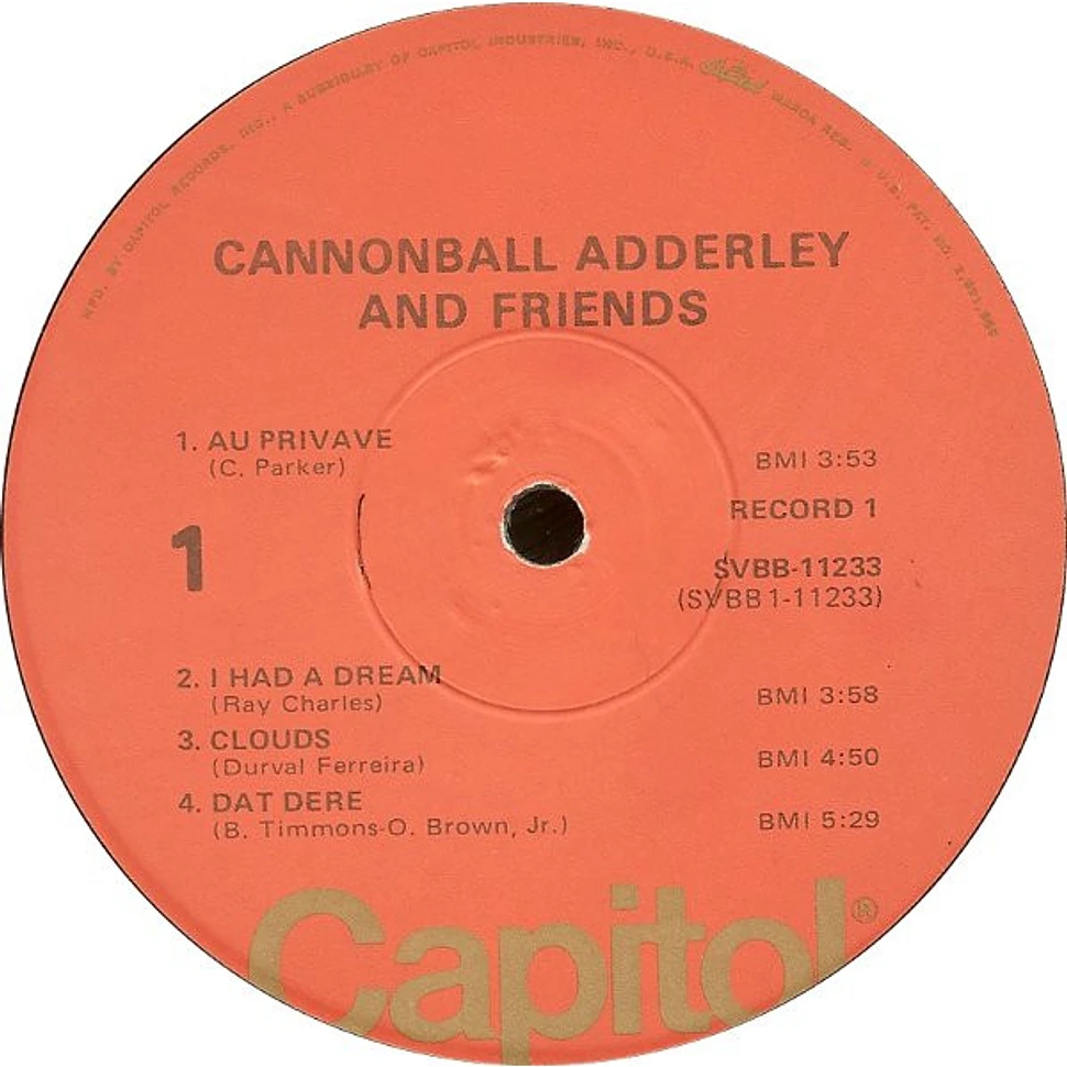 Cannonball Adderley - Cannonball Adderley And Friends