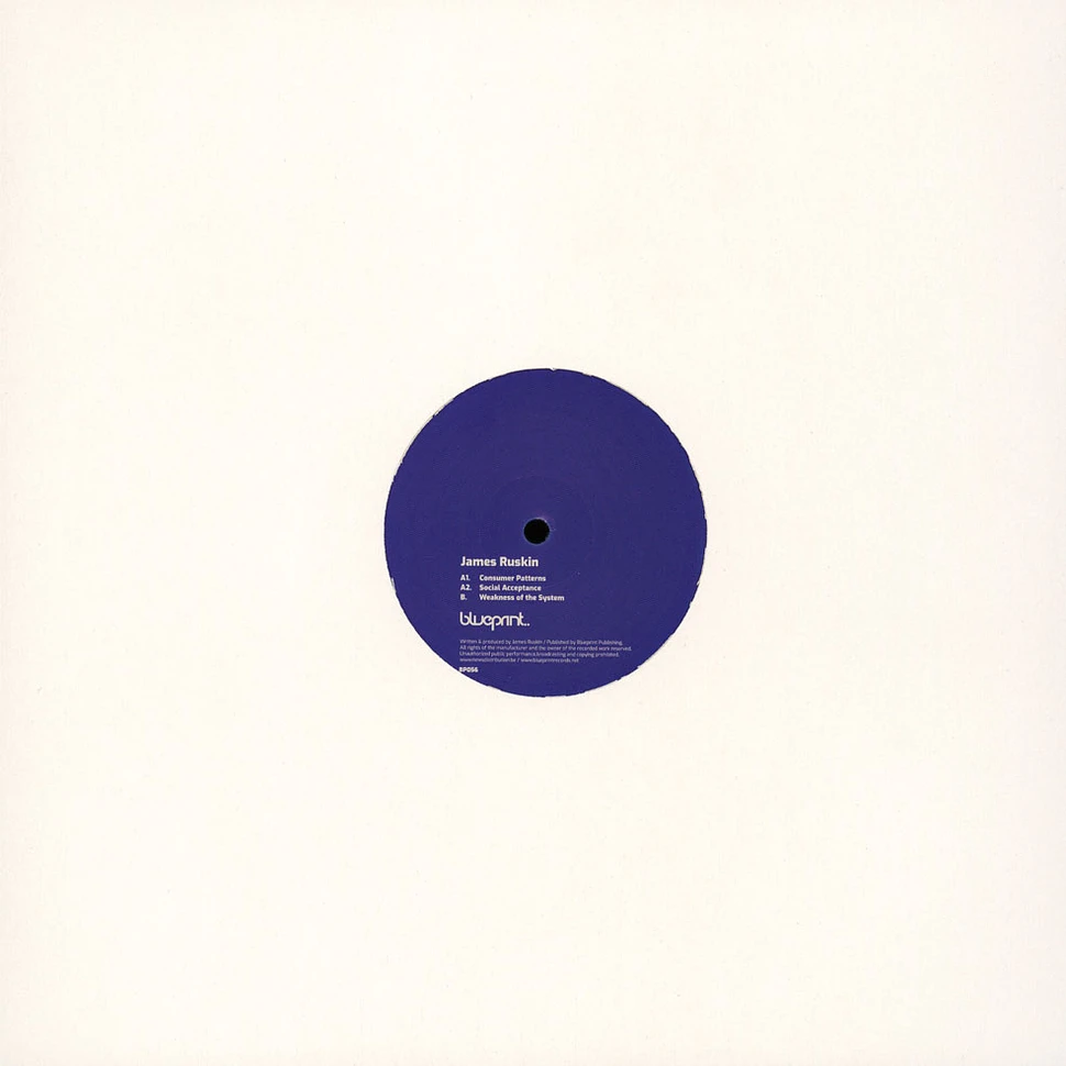 James Ruskin - Consumer Patterns Blue Vinyl Edition