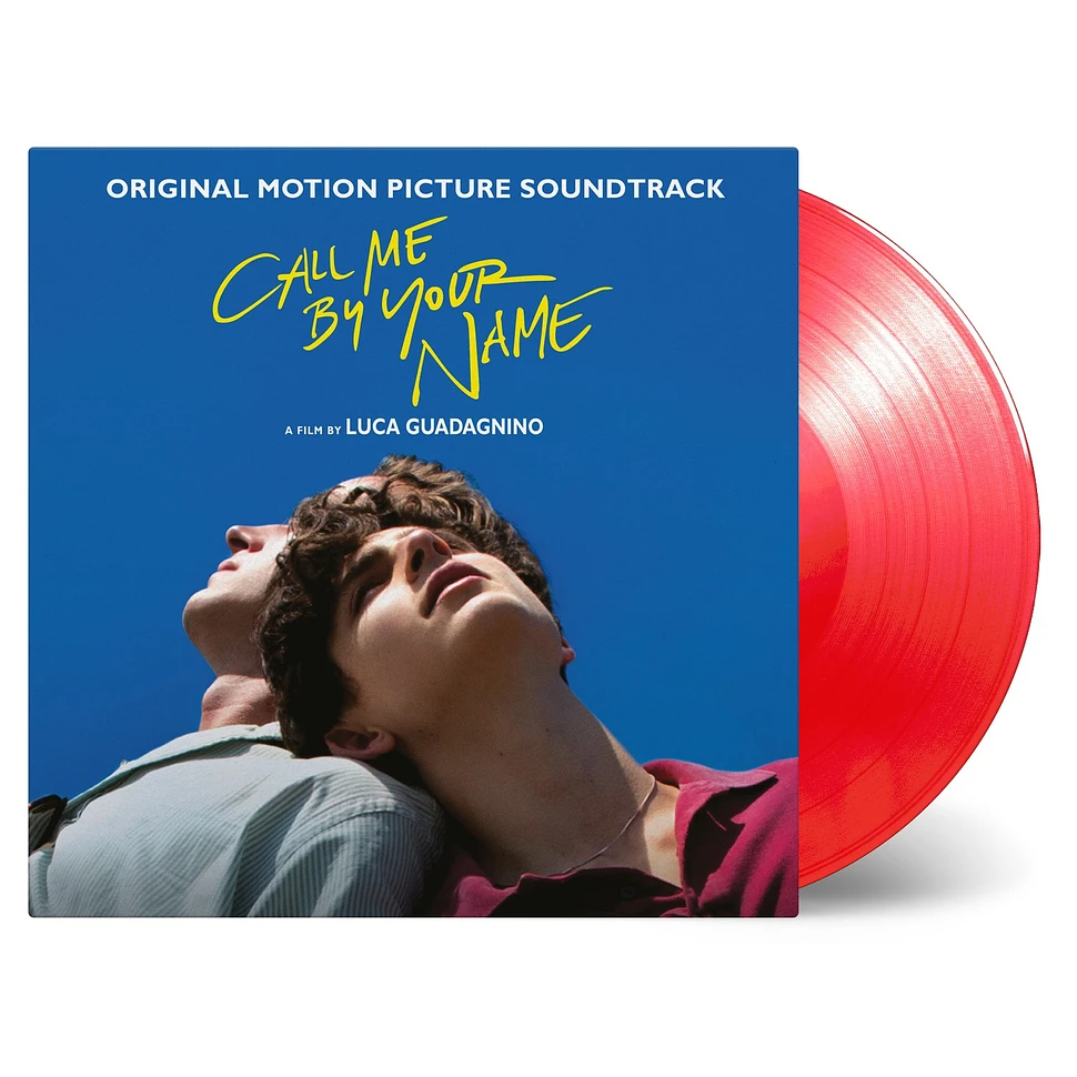 V.A. - OST Call Me By Your Name Transparent Red Vinyl Edition