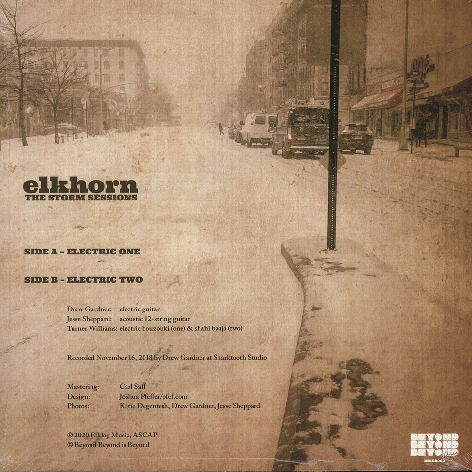 Elkhorn - The Storm Sessions Indie Exclusive Electric Blue Vinyl Edition