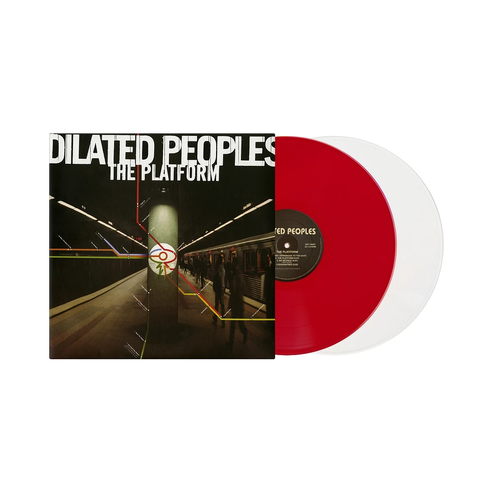 Dilated Peoples - The Platform 20th Anniversary Get On Down x HHV Exclusive White & Red Vinyl Edition