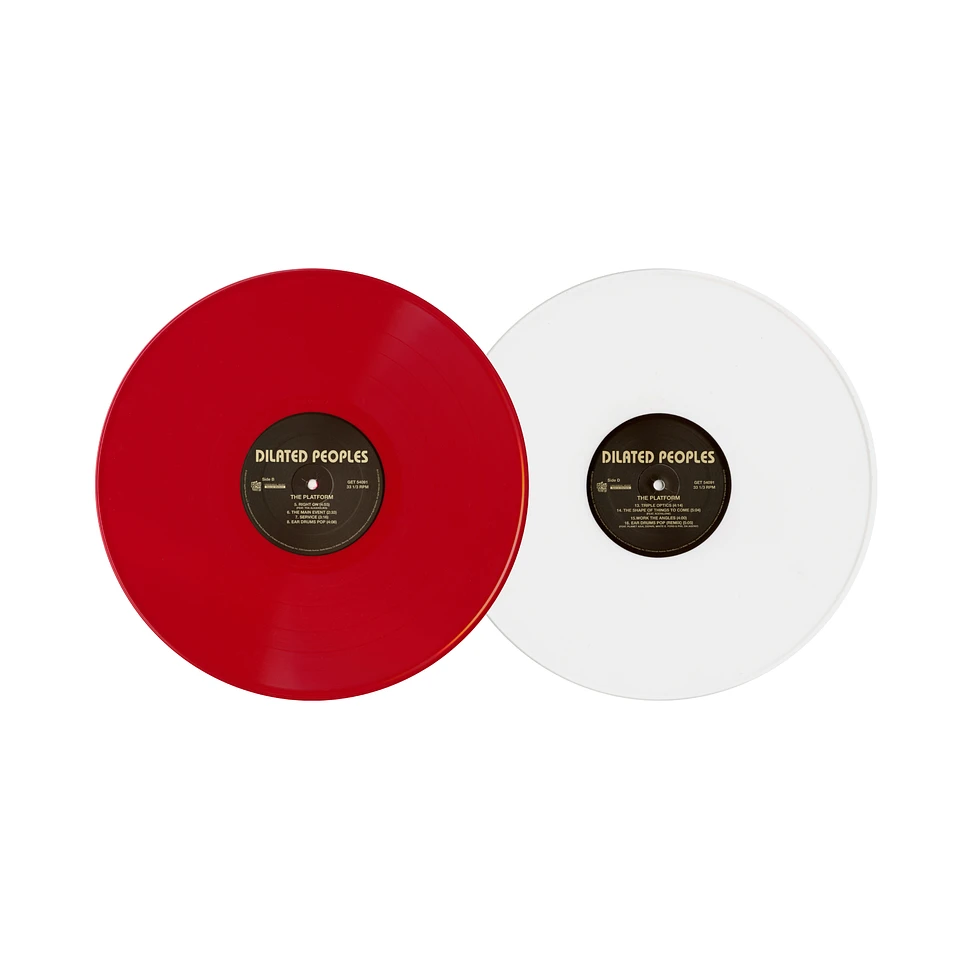 Dilated Peoples - The Platform 20th Anniversary Get On Down x HHV Exclusive White & Red Vinyl Edition