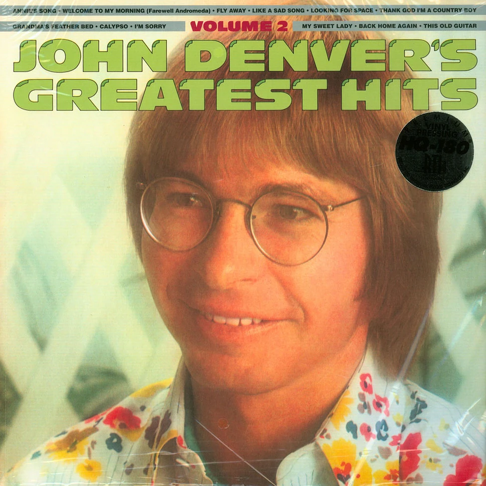 John Denver - Greatest Hits Volume Two Colored Vinyl Edition