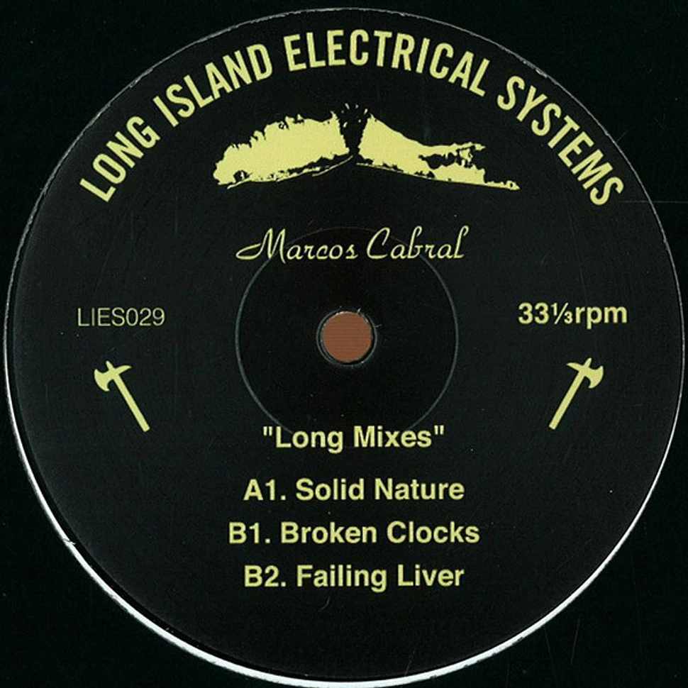 Marcos Cabral - Long Mixes