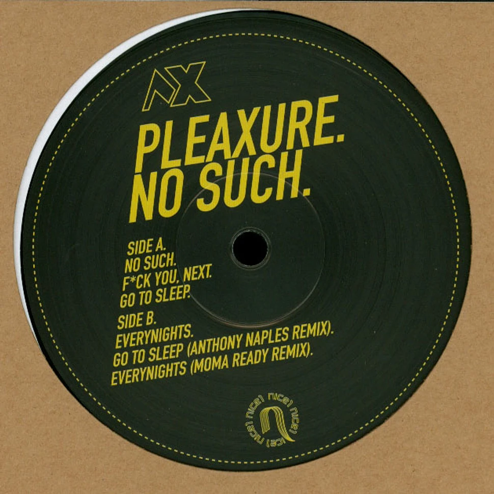 Pleaxure - No Such
