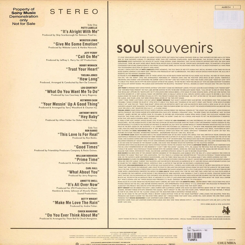 V.A. - Soul Souvenirs - Volume Two