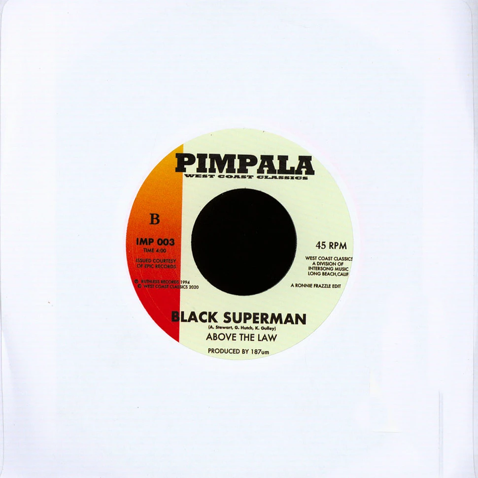 N.W.A. / Above The Law - Straight Outta Compton / Black Superman 45 Edits