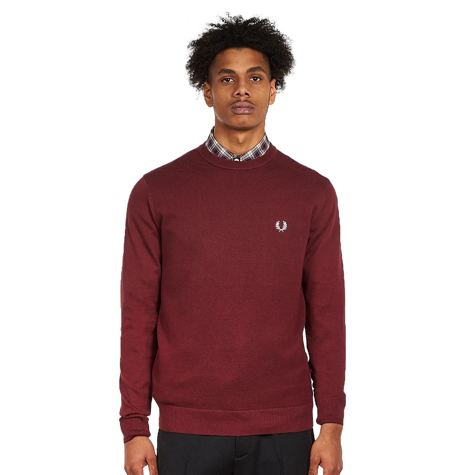 Fred Perry - Textured Front Panel Jumper