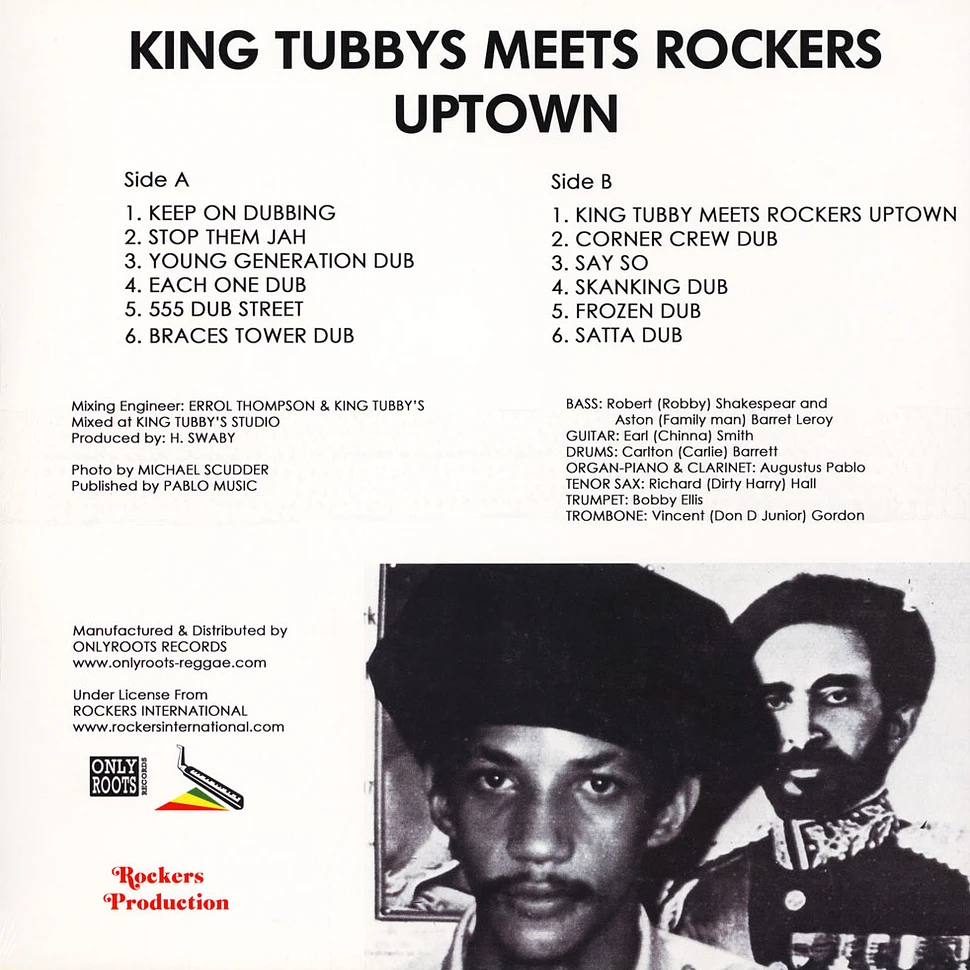 Augustus Pablo - King Tubbys Meets Rockers Uptown Black