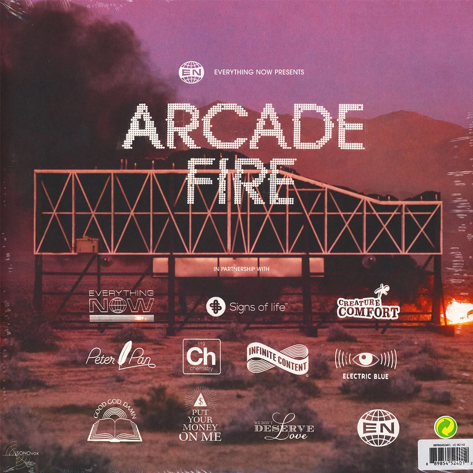 Arcade Fire - Everything Now (Tout Maintenant) French Edition