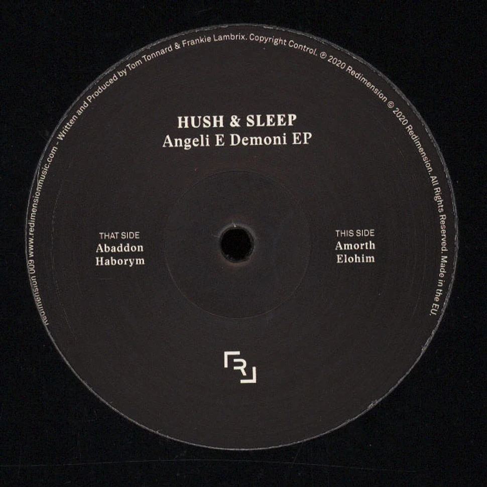 Hush & Sleep - Angeli E & Demoni EP