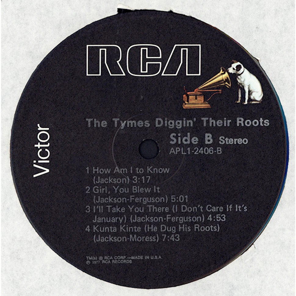 The Tymes - Diggin' Their Roots