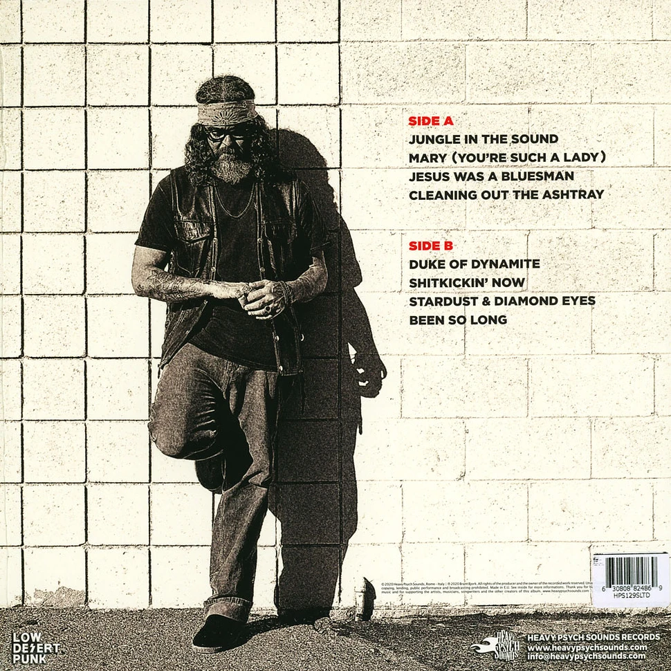 Brant Bjork - Brant Bjork Red Splatter Vinyl Edition