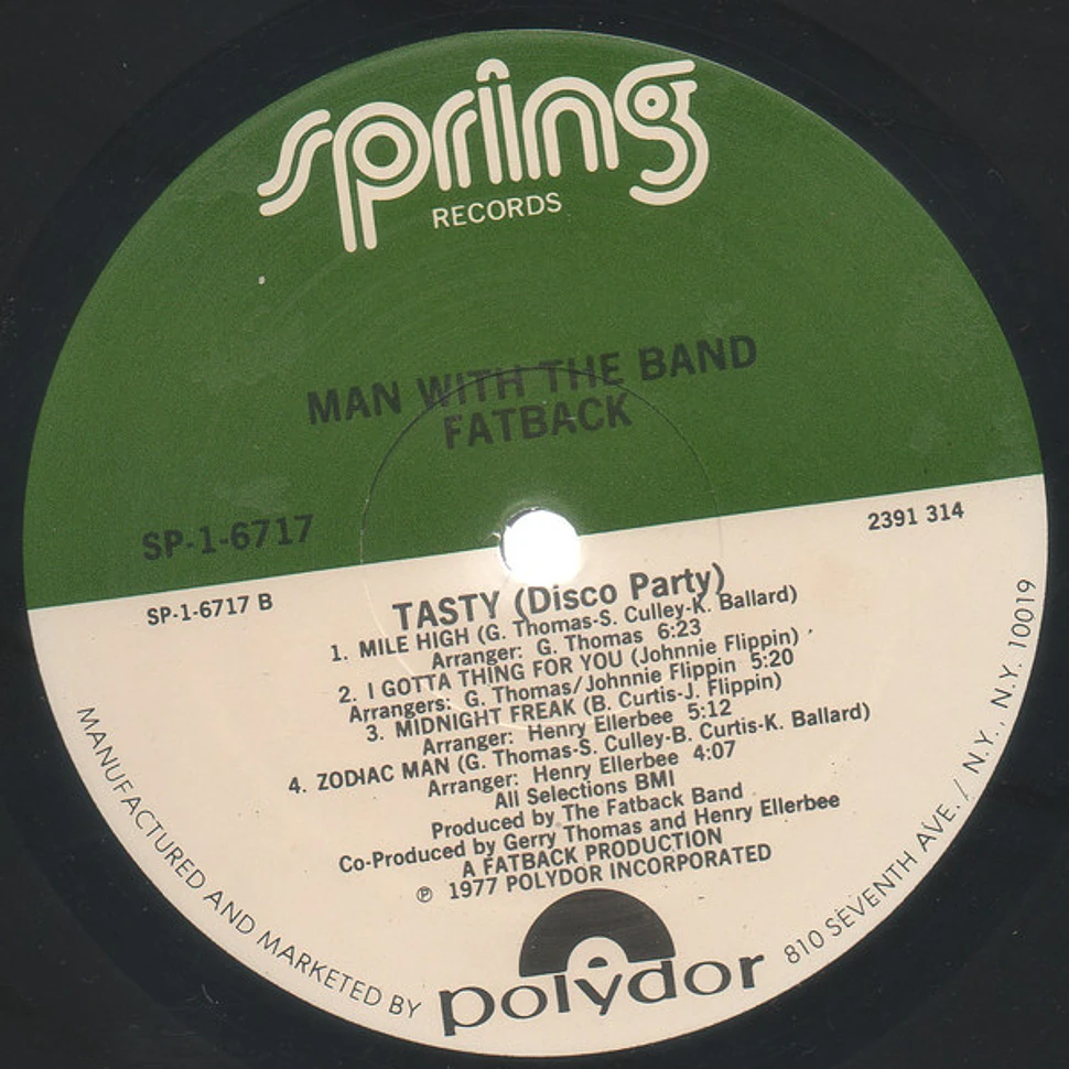 The Fatback Band - Man With The Band