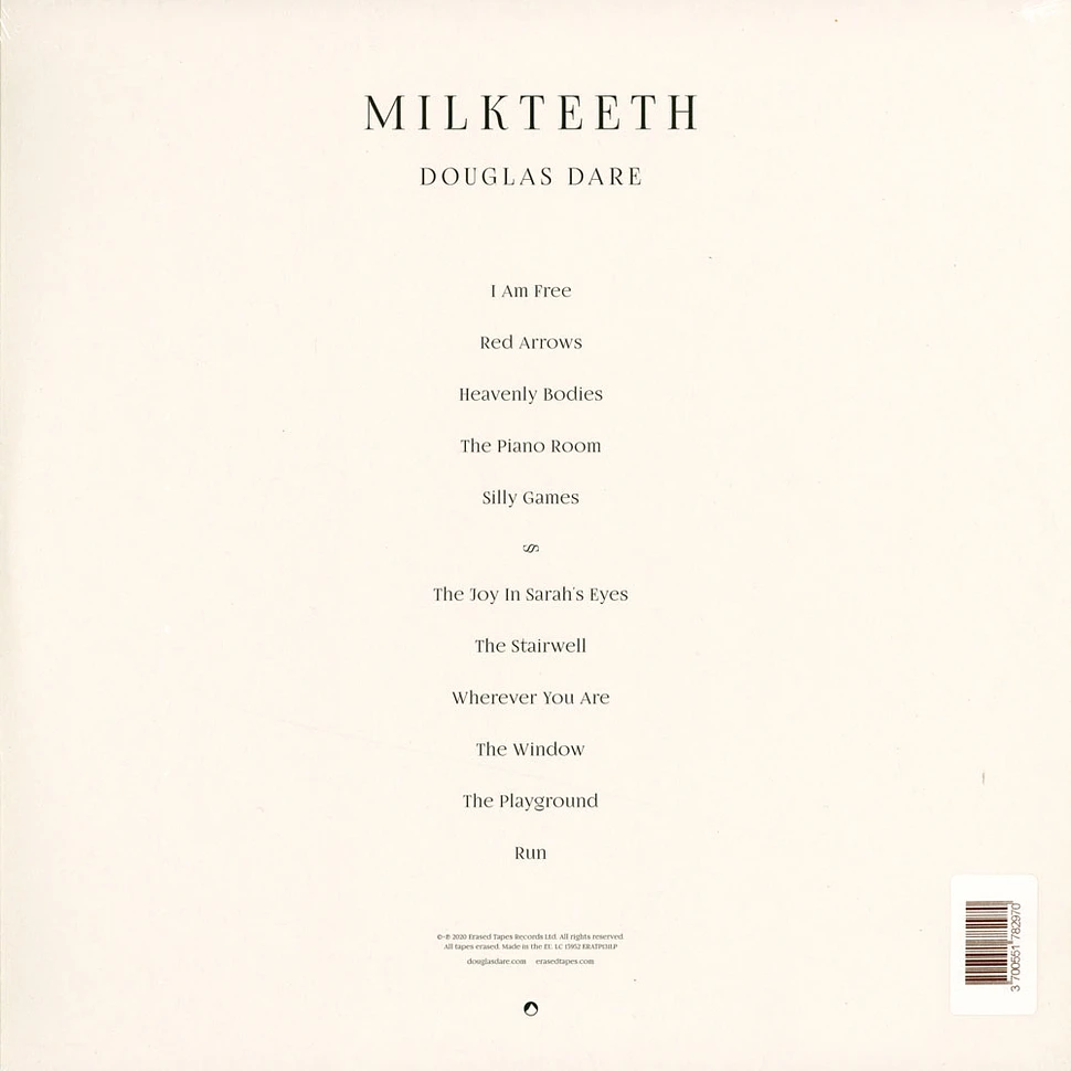 Douglas Dare - Milkteeth Clear Vinyl Edition