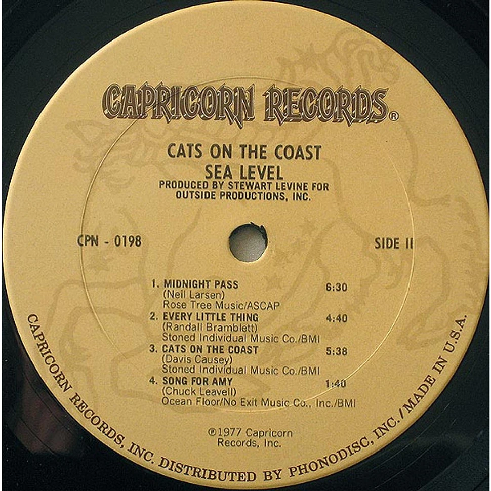 Sea Level - Cats On The Coast