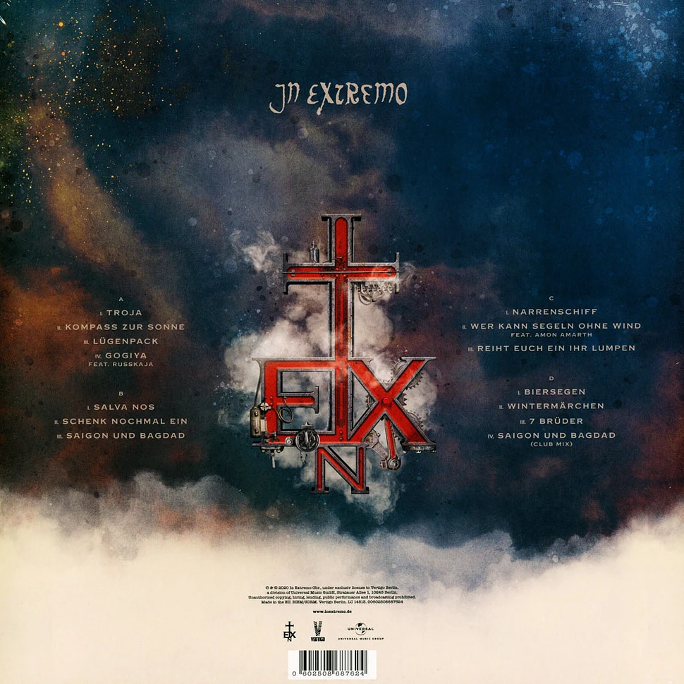 In Extremo - Kompass Zur Sonne Red Vinyl Edition