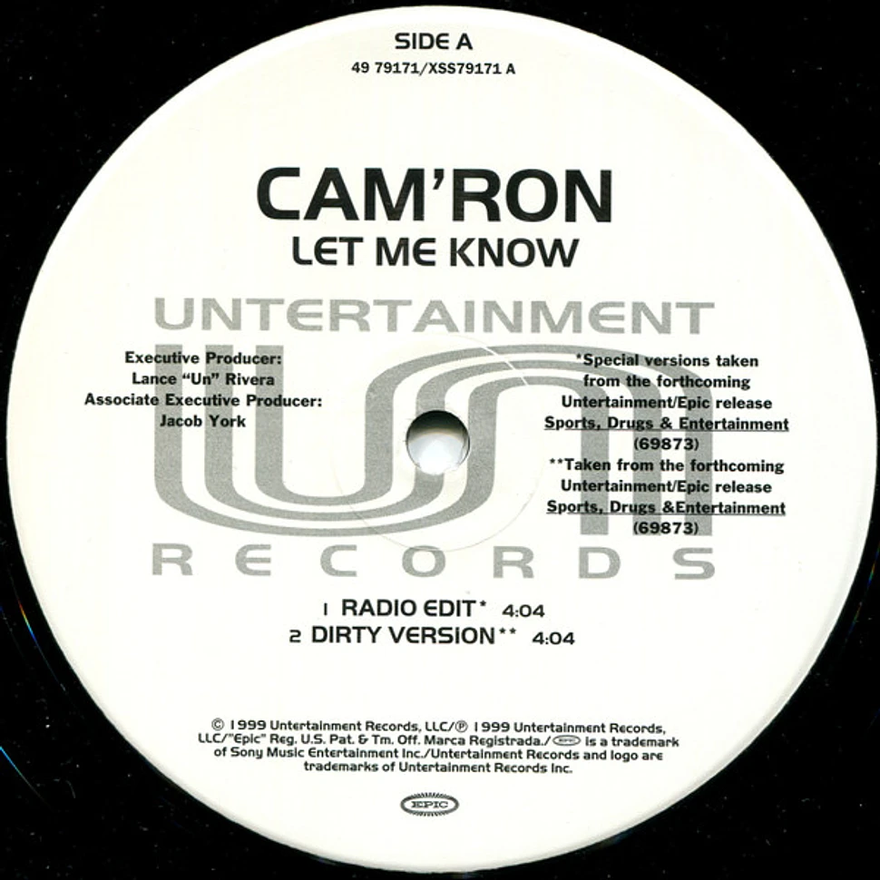 Cam'ron - Let Me Know