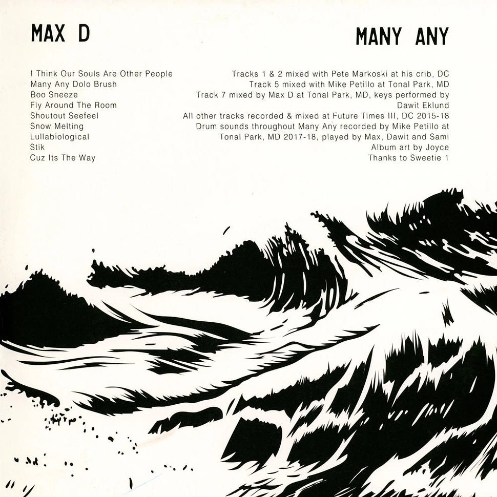 Max D - Many Any