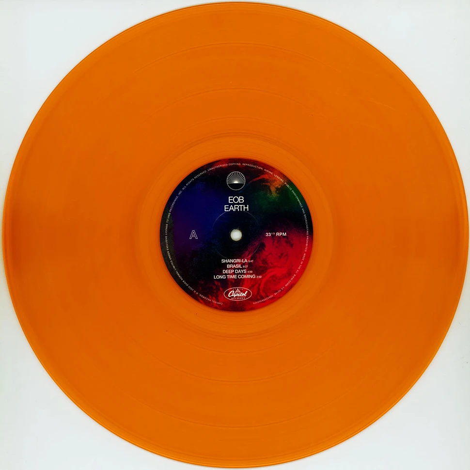 EOB (Ed O'Brien of Radiohead) - Earth Colored Vinyl Edition
