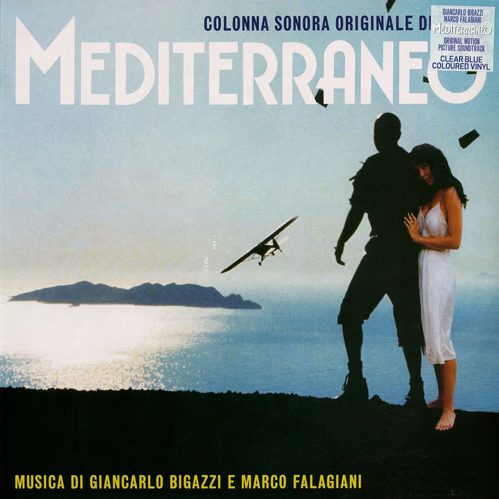 Giancarlo Bigazzi / Marco Falagiani - OST Mediterraneo Clear Blue Vinyl Edition