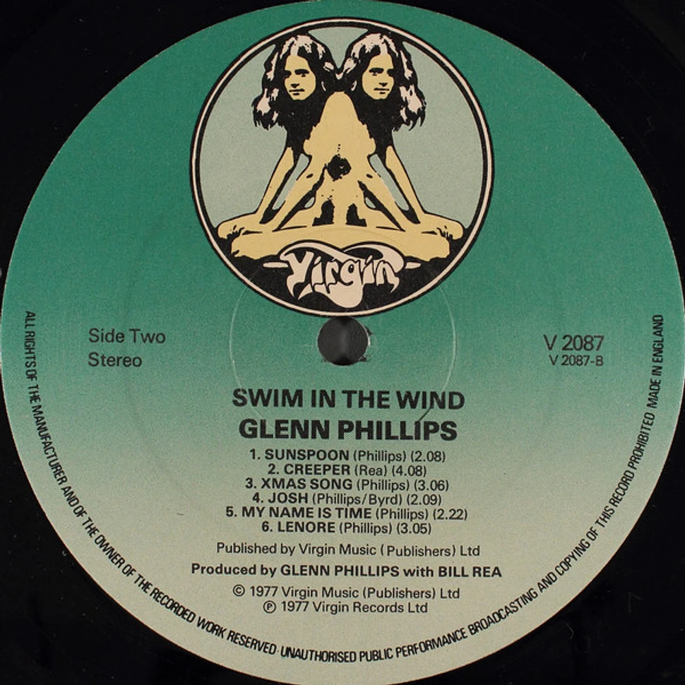 Glenn Phillips - Swim In The Wind