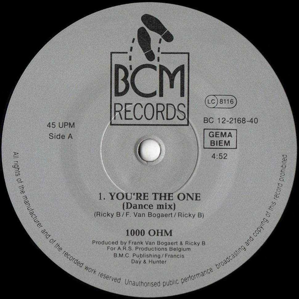 1000 Ohm - You're The One